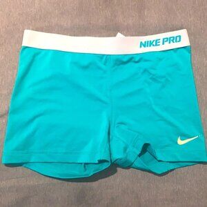 Special Edition Nike Pro short Tiffany collab size L fits like size M